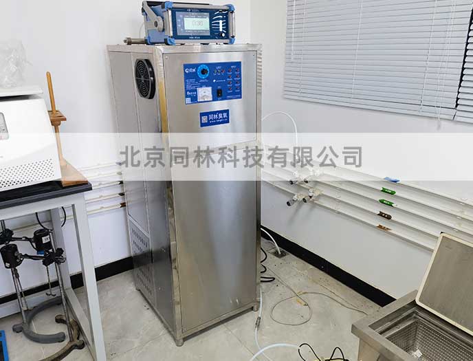 20g臭氧发生一体机(内制制氧系统)调试现场